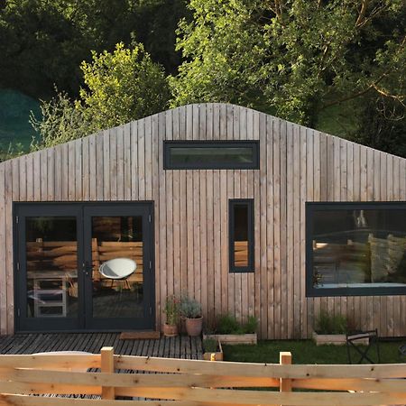 Two Unique Cabins Wrapped In Beautiful Welsh Scenery Presteigne Eksteriør bilde
