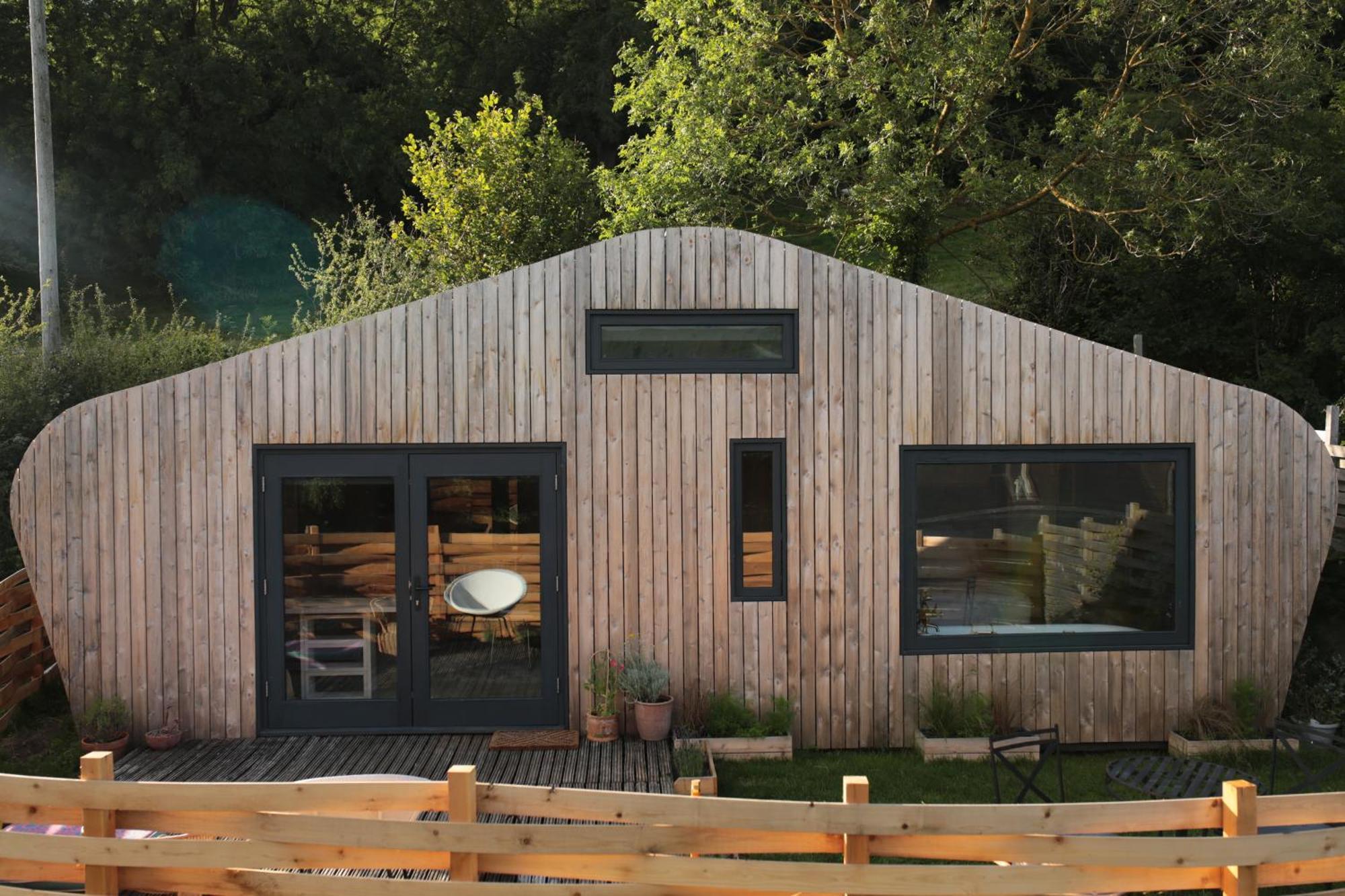 Two Unique Cabins Wrapped In Beautiful Welsh Scenery Presteigne Eksteriør bilde