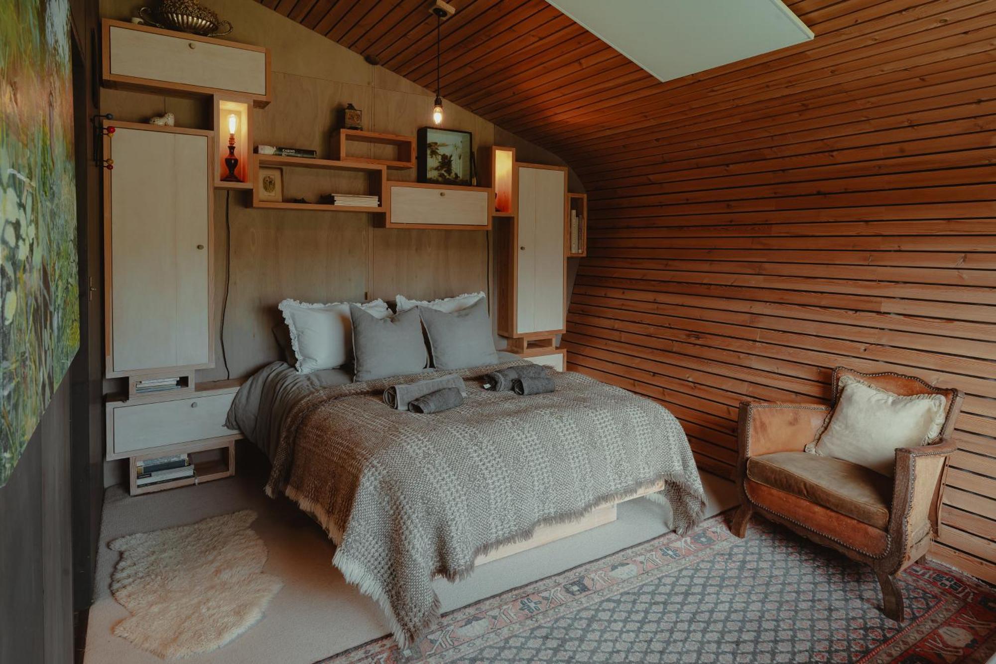 Two Unique Cabins Wrapped In Beautiful Welsh Scenery Presteigne Eksteriør bilde